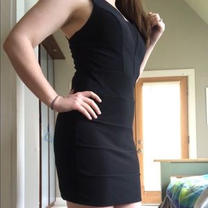 Crystal Doll Bodycon Black Dress